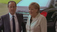 Merkelová a Hollande o eurozóně