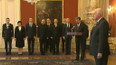 Jmenování nových ministrů na Pražském hradě