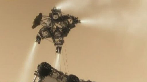 Americké robotické vozítko Curiosity přistálo na Marsu