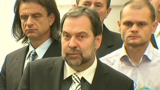 Brífink VV po jednání poslaneckého klubu