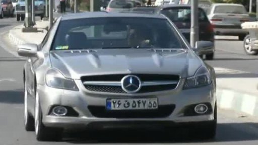 Luxusní vozy v Íránu