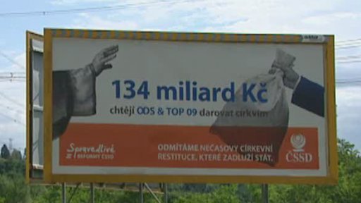 Ministr financí k církevním restitucím