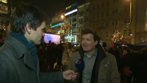 Průvod k výročí úmrtí Václava Havla