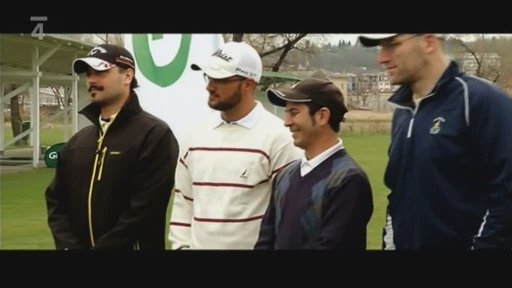 Test golfového vybavení.