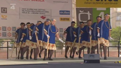 Oslavy sokola v Hradci Králové