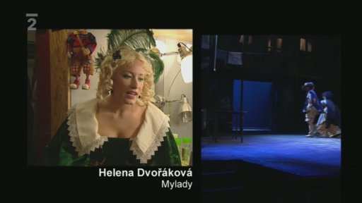 Tři mušketýři v Divadle v Dlouhé