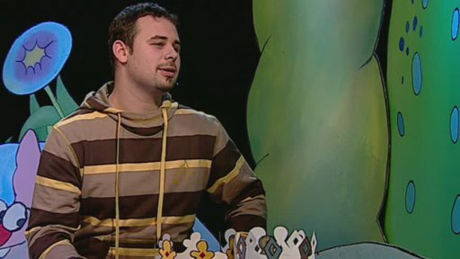 Jůheláci vedou s panem Honzíčkem rozhovor o Tříkrálové sbírce.