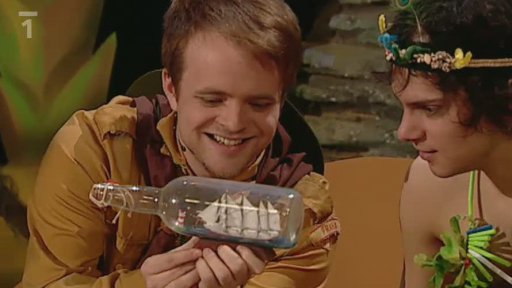 Další příhody trosečníka Robinsona, domorodce Neděle a tryskokakadua Mufího.