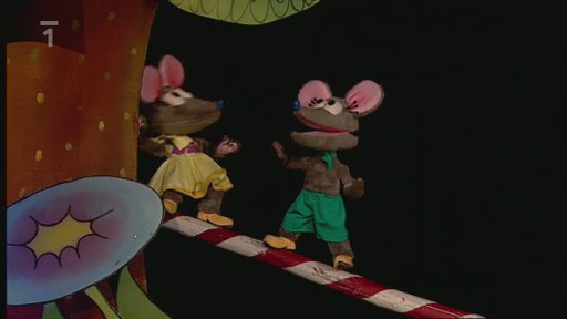 Tryskomyši si vzpomínají na svá dobrodružství s tajemným sýroportálem.