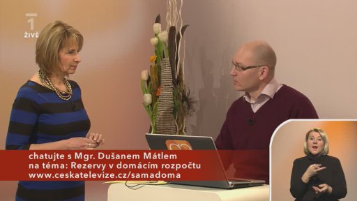 Finance - vyhledávání rezerv v rozpočtu - Dušan Mátl (chat) - 1.část