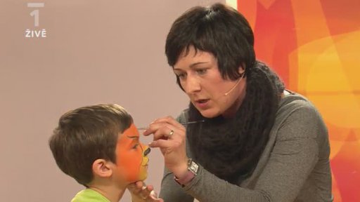 Malování na obličej - Hana Lapihusková