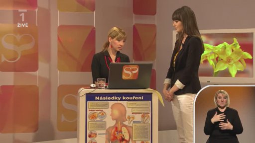 Škodlivost kouření - MUDr. Alexandra Kmeťová (chat) - 2.část