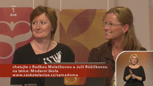 Moderní škola - Julie Růžičková (chat) - 1. část