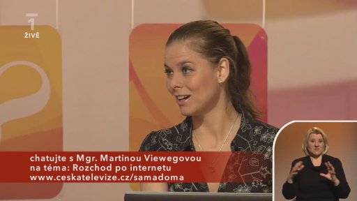 Rozchod po internetu - Martina Viewegová (chat) - 1. část
