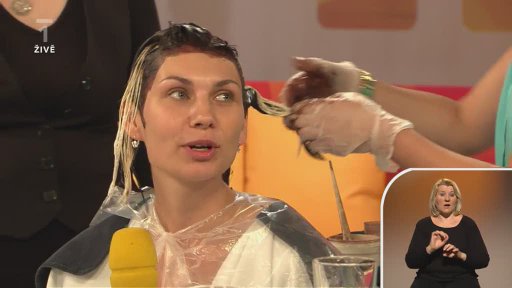 Proměna před kamerou - divačka Zuzana (1. část)