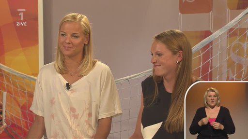 Plážový volejbal - Kristýna Kolocová, Markéta Sluková