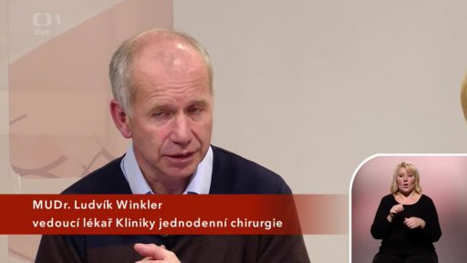 Jednodenní medicína - úvod + chirurgie - MUDr. Ludvík Winkler (dotazy) - 2. část