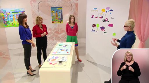 Magnetická malba - Mgr. Andrea Hoffman Nečasová + MgA. Michala Petrů