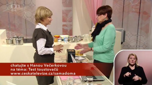 Test toustovačů - Hana Večerková (chat) - 1. část