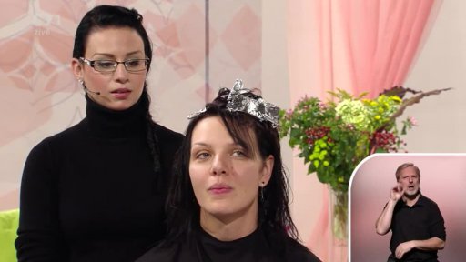 Proměna před kamerou - kadeřník, vizážista a stylista - 1. část