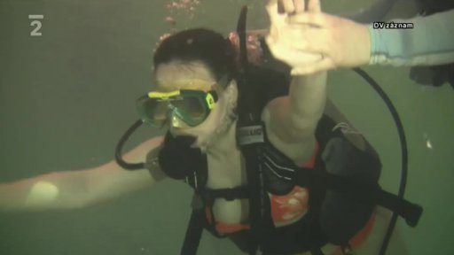 Potápění nevidomých