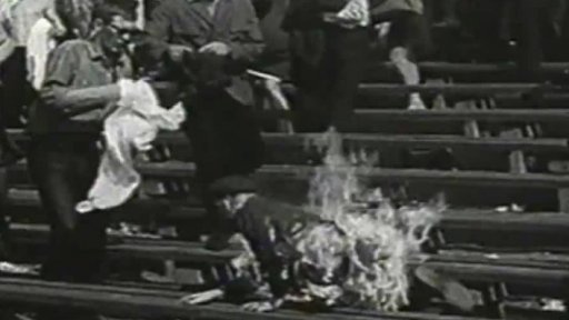 Výročí upálení Ryszarda Siwiece