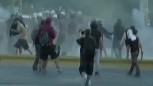 Demonstrace v Řecku