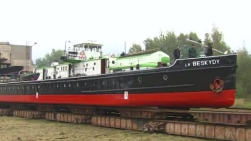 Remorkér Beskydy znovu na Labi