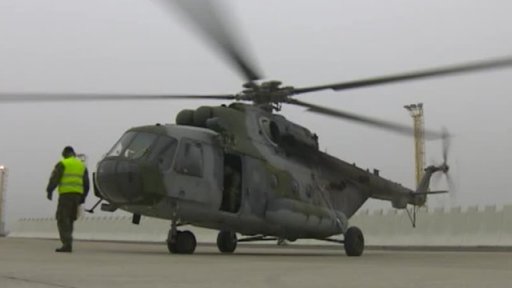 Vojenské vrtulníky místo Přerova nově v Náměšti nad Oslavou