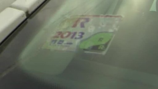 Dálniční známky v prodeji