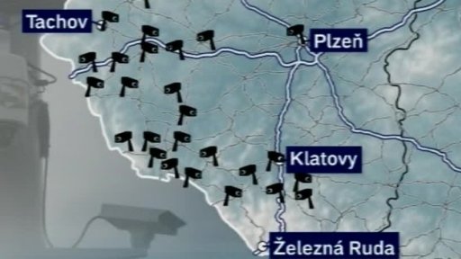 Obchod s drogami a kamery v pohraničí