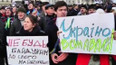 Demonstrace na Ukrajině