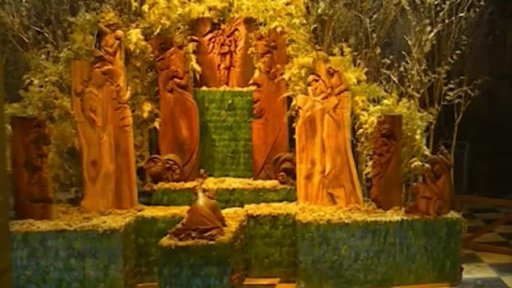 Český betlém v Notre Dame