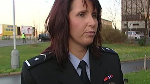 Kontroverzní zásah těžkooděnců