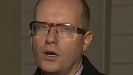 Šéf ČSSD u prezidenta