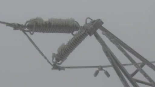 Kvůli silné námraze popadaly na Vysočině stožáry vysokého napětí