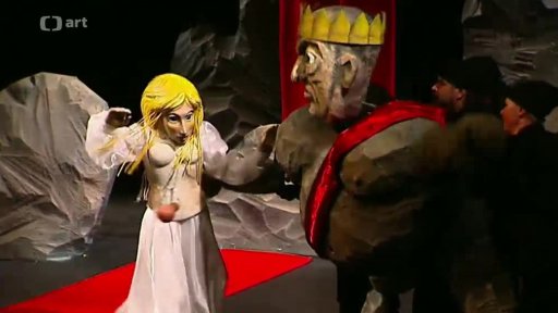 Zlatovláska v divadle