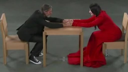 Konceptuální umělkyně Marina Abramovičová