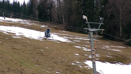 Katastrofální obleva v Krušných horách