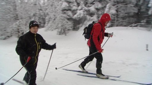V Orlických horách se opět upravují tratě pro běžkaře
