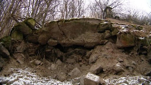 Další škody v někdejších lázních Kyselka