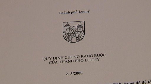 Louny nechaly jako první město v Čechách přeložit městské vyhlášky do vietnamštiny