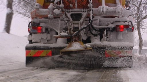 Posypové soli na západě Čech rapidně ubývá