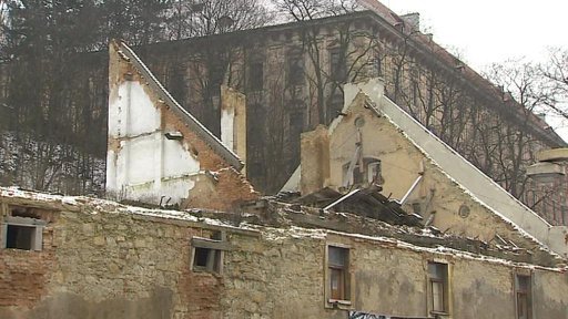 Barokní pivovar v Roudnici nad Labem dál chátrá