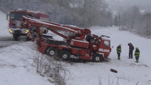 Tragická srážka s hasiči