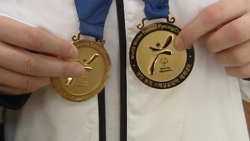 Úspěch mentálně postižených na zimní olympiádě v Koreji.