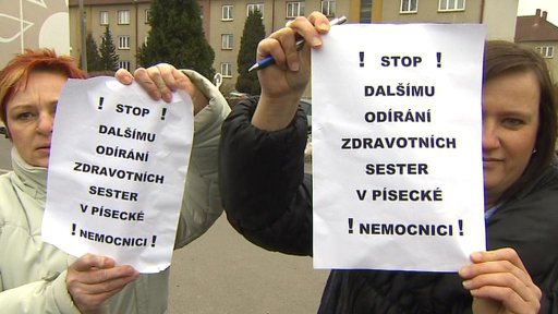 Protest lékařů na jihu Čech byl symbolický