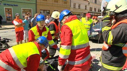 Mezinárodní soutěž hasičů a záchranářů se dnes konala v Rokycanech