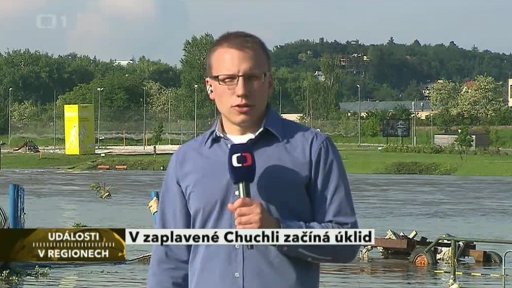 Živě ze zaplavené Prahy