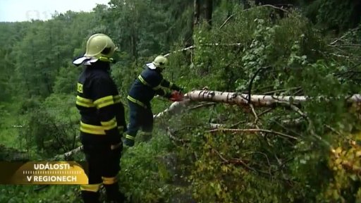 Silné bouřky zasáhly Karlovarský kraj